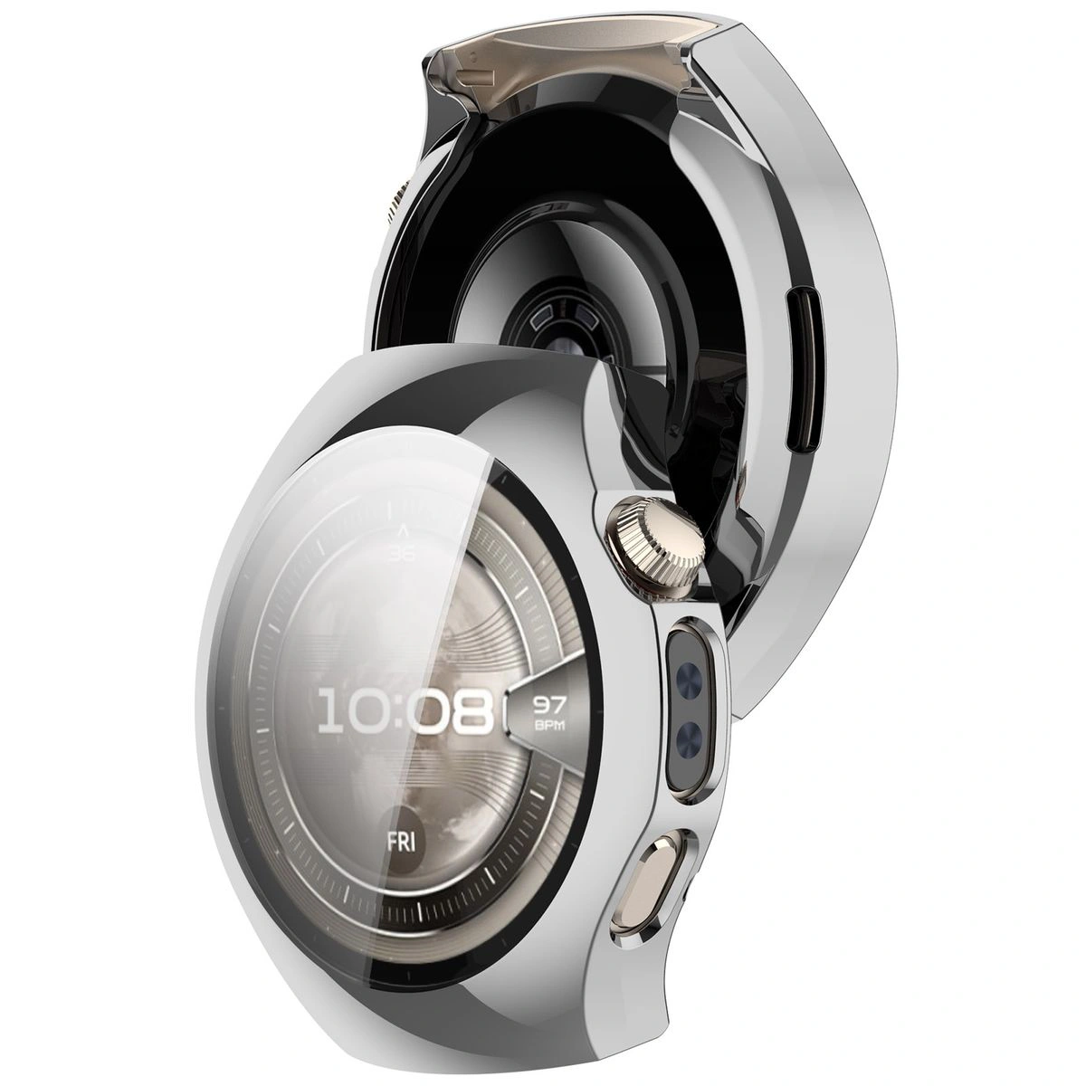 Front oraz przód etui Bizon Case Watch Felipe dla Huawei Watch 5 46mm